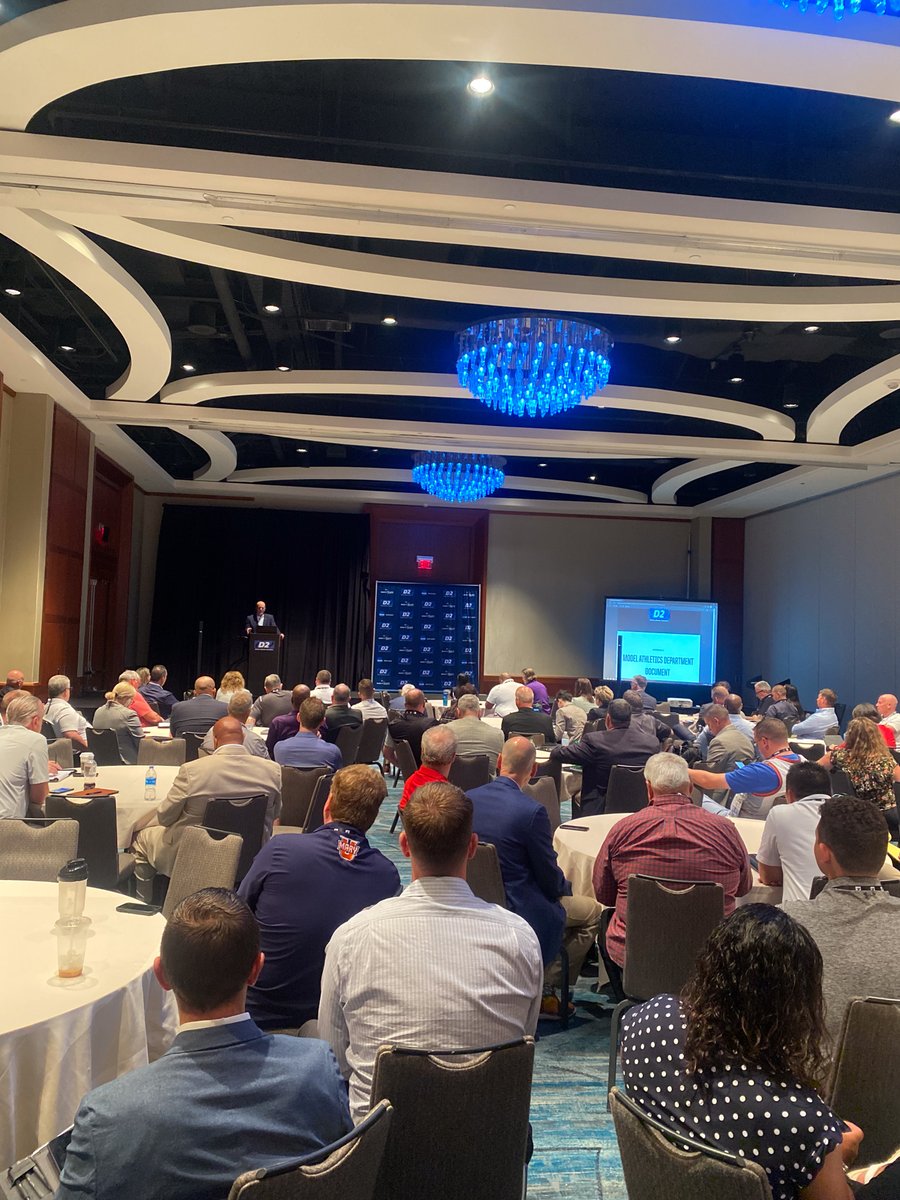 Elite teaching session going on at @NACDA by @TimSelgo! Grateful to share the room with some great leaders we're blessed to work with and others we can’t wait to meet!
#StandingRoomOnly 
#NACDA23 @DIIADA