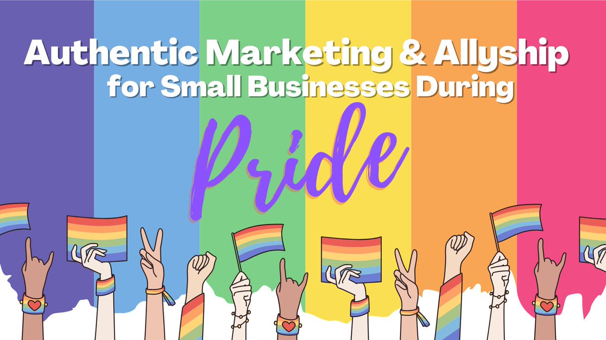 Discover the essential dos and don'ts of Pride Month marketing for small businesses, and learn how to be an authentic ally year-round.

twomountainmedia.com/post/authentic…

#PrideMonth #ShowYourPride #AuthenticMarketing #DigitalMarketing #SocialMediaMarketing