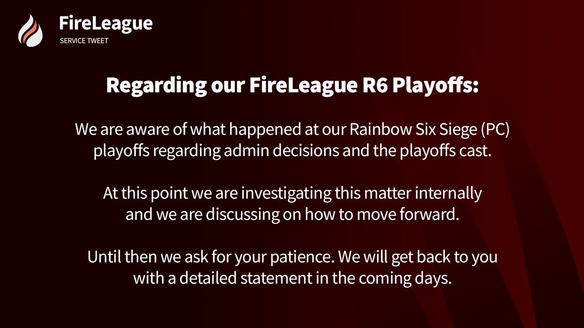 FireLeague (@fireleagueeu) on Twitter photo 