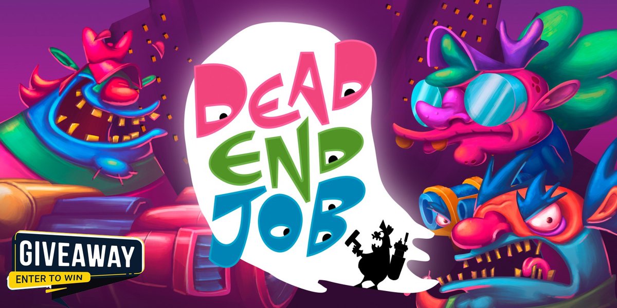 🎁#GIVEAWAY - 'Dead End Job' 1 x Steam Key🎮 ($16,99)

To Enter-
 - Like/Retweet♥️
 - Follow Me & @TheXboxTurtle✔️

Winner will be announced in 6 hours!🔥

📧DM me to sponsor a giveaway like this
#Giveaway #FreeGames #Steam #SteamKey #FreeGameKeys #FreeSteamGames