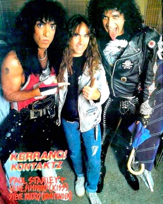 Kiss' @PaulStanleyLive and @GeneSimmons with @IronMaiden Steve Harris... 🤘😈

#PaulStanley #SteveHarris #GeneSimmons #Kiss #IronMaiden #MetalVocalist #MetalBassist #MatesinMetal #MetalForTheMasses #Apple985FM #Stix #MFTM #Skullboi #MadeInMetal2019 #BacchusMarsh