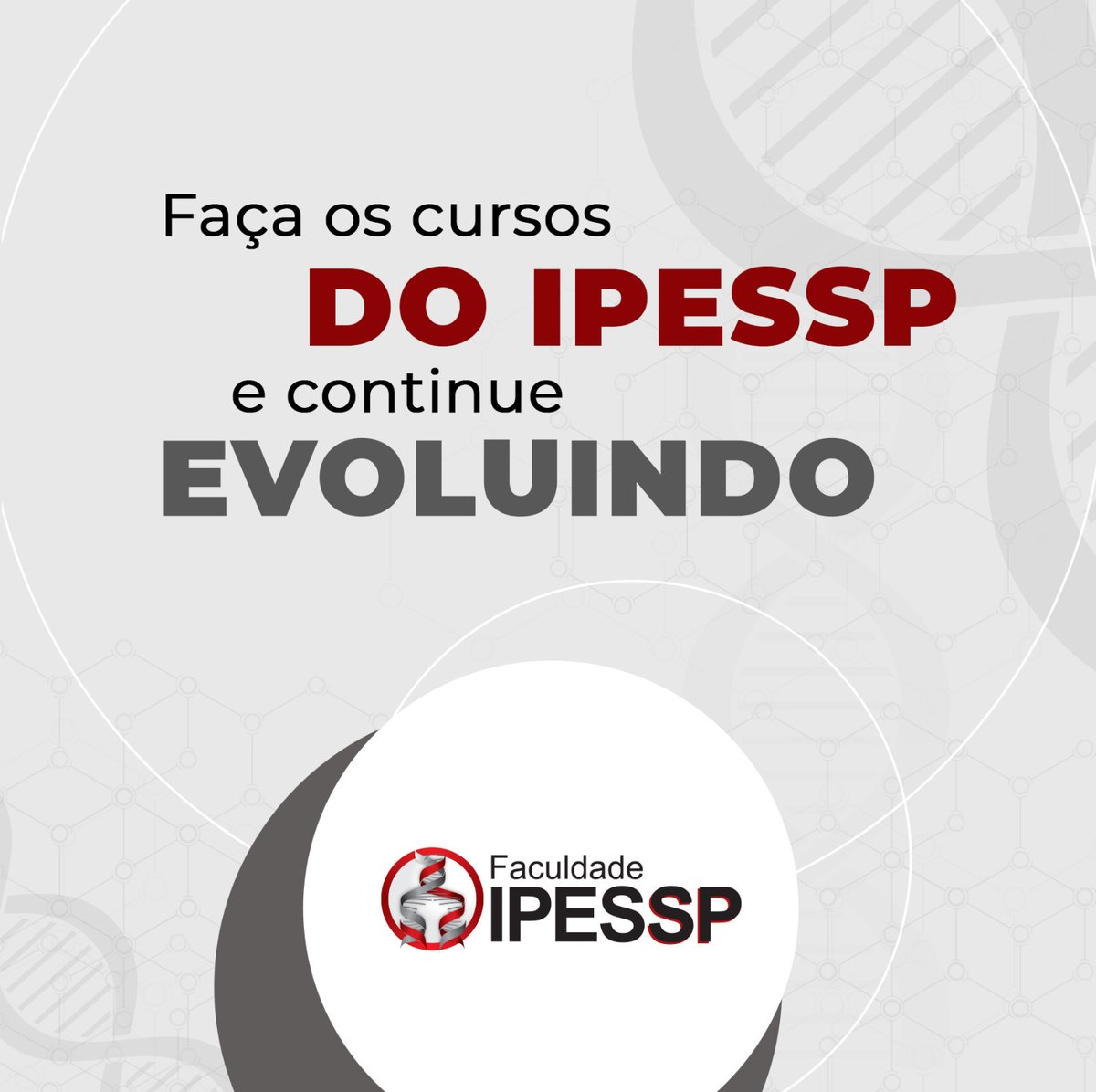 IPESSP's tweet image. Confira a programação completa do curso de Introdução a Farmácia Clínica e Oncológica do IPESSP! Palestras imperdíveis sobre as últimas tendências na área farmacêutica. A partir de 26/06 às 19:30.