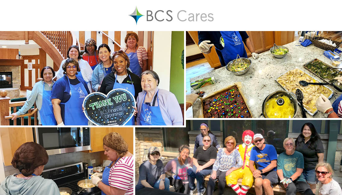 BCSFinancial's tweet image. #TeamBCS recently spent a day volunteering at our local Ronald McDonald house, participating in yard clean up and meal prep. #BCSCares