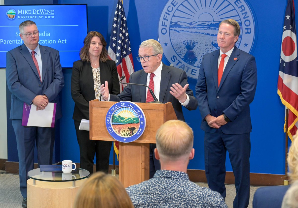 Governor Mike DeWine tweet media