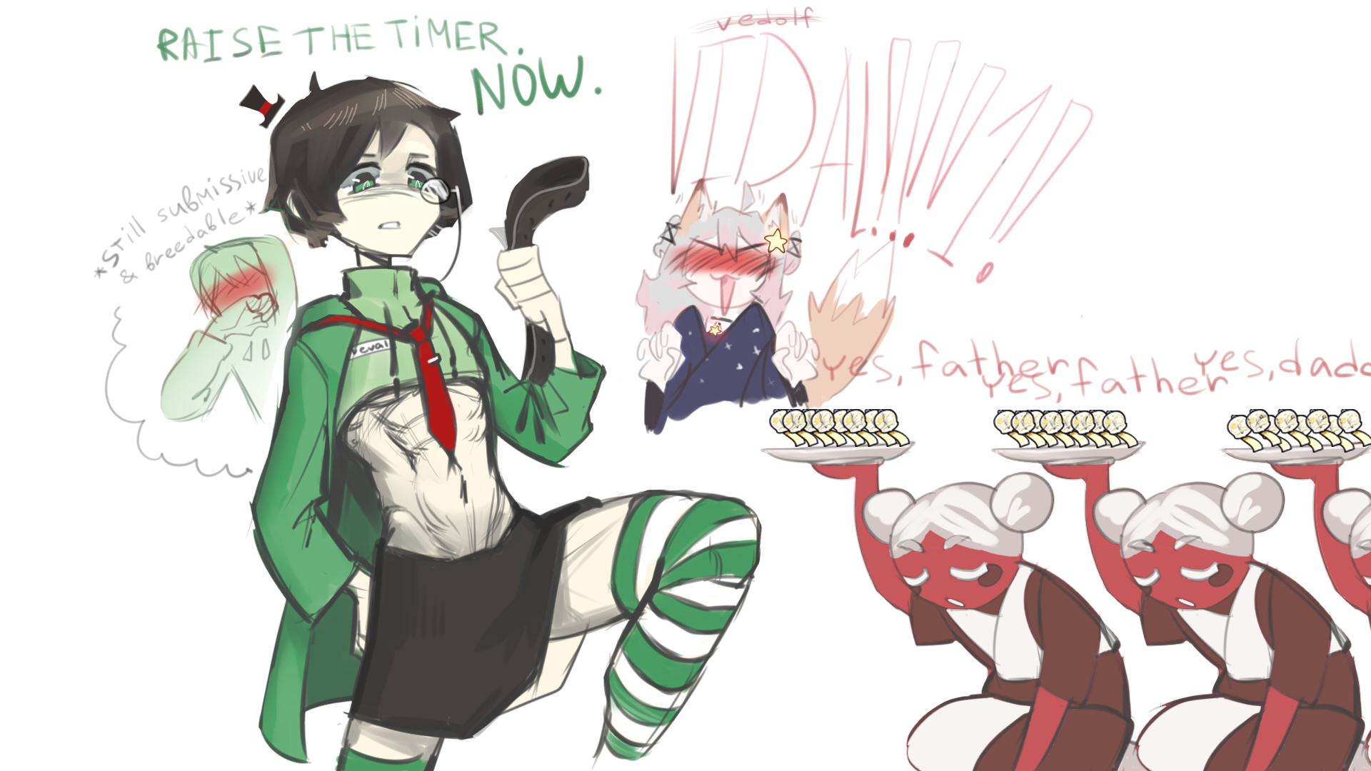 Moneka (COMMS OPEN) on X: So NOW Im sorry, Vedal Lewd-corpa-outfit-femboy,  really hard, all that you (actually me.....) could even wished lol  Exclusive content for twitter, its not allowed on Neurocord heartheartart  