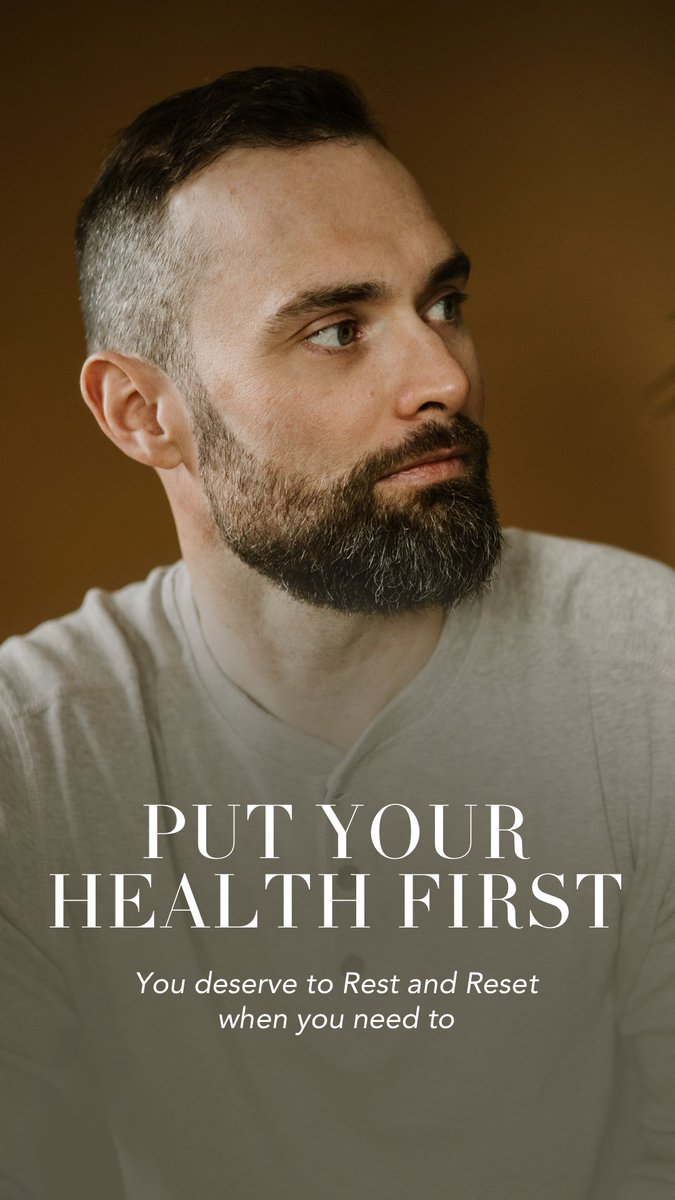 Skincare is also important for men. They too deserve to take care of themselves and love themselves🥰
Put your health first and take a break when you need to. Your mind and body need to rest for you to be able to show up as your best, natural self! 😉