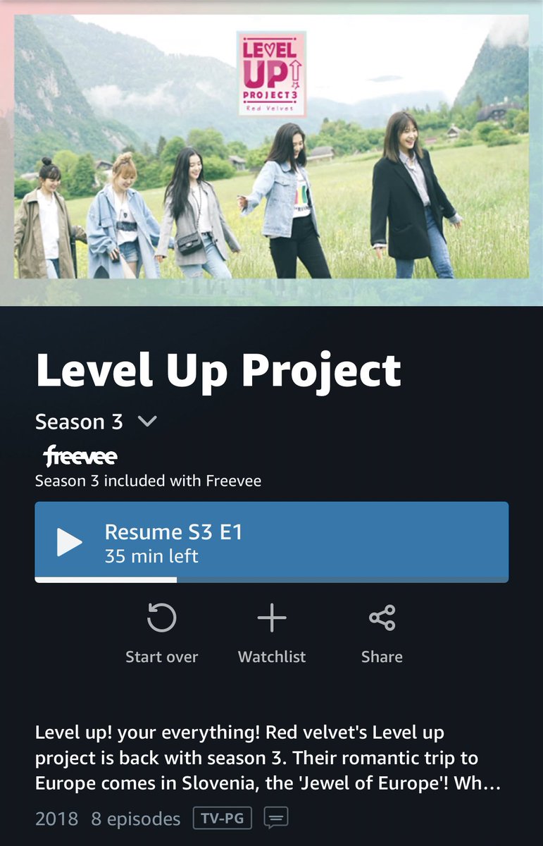 veIvetspice's tweet photo. Reminder that they have Red Velvet’s reality show s2 and s3 on Prime Video for free! https://t.co/JyJAmpS0Gk