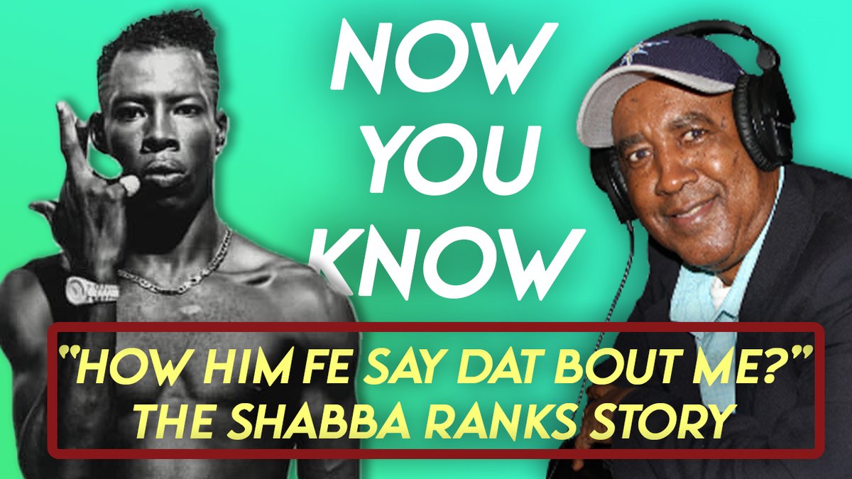 Now You Know w/ Clinton Lindsay Episode 23 about Shabba Ranks, out now!
youtu.be/6fCZp-Tx0T0
