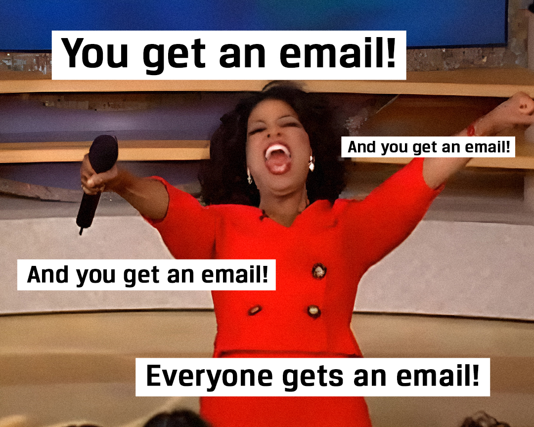 Today is the beginning of #NationalEmailWeek! To celebrate, take a long break before you circle back, follow up, or CC any colleagues. You deserve it. ❤️ #KingstonIsWithYou