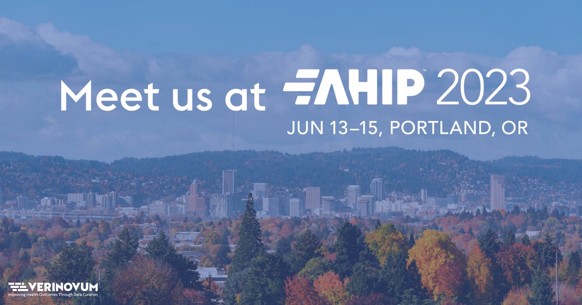Calling all healthcare payers! Meet us this week at #AHIP to discuss how Verinovum can empower your organization with clean, actionable clinical data, unlocking new insights and enhancing patient care. Schedule a meeting with our team: hubs.la/Q01T9gxc0