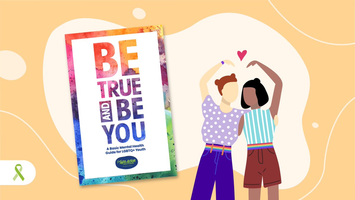 Have you checked out our Mental Health Guide for LGBTQIA+ Youth? It’s got great info about gender identity, coming out + inviting in trusted people. Plus, how to find free/affordable mental health services. Download it for free: takeaction4mh.com/resources/be-t…

#TakeAction4MH #PrideMonth