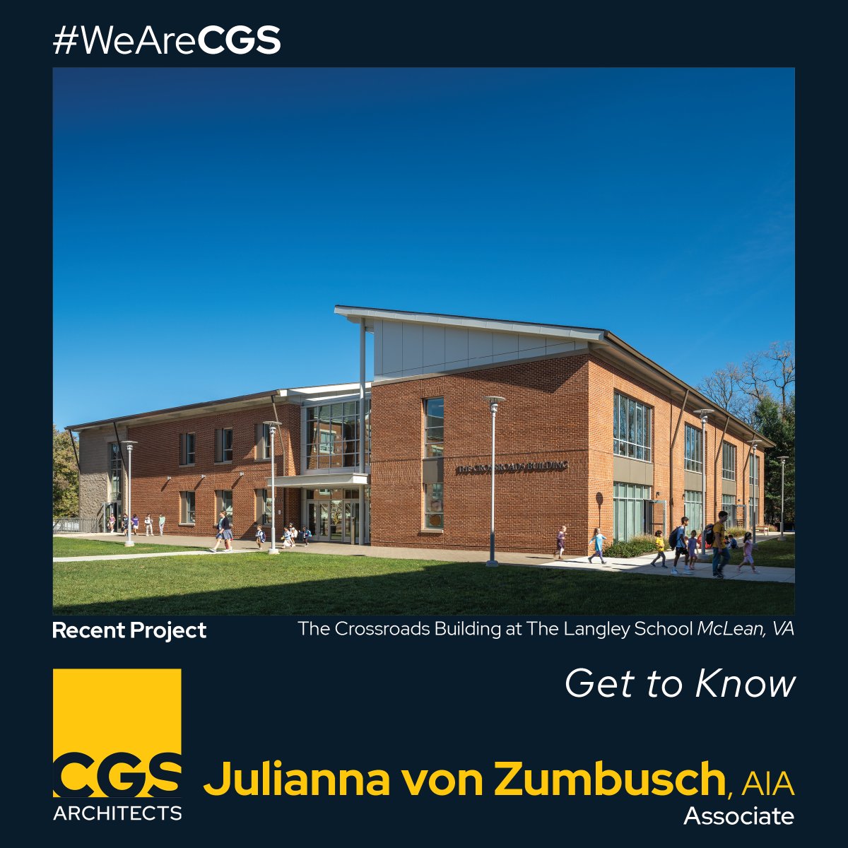 CGS Architects (@cgsarchitects) on Twitter photo In our #WeAreCGS series, this week we get to know Associate Julianna von Zumbusch, AIA!
<a href="/LangleyLeopards/">The Langley School</a> <a href="/CoakleyWilliams/">Coakley & Williams Construction</a> In our #WeAreCGS series, this week we get to know Associate Julianna von Zumbusch, AIA!
<a href="/LangleyLeopards/">The Langley School</a> <a href="/CoakleyWilliams/">Coakley & Williams Construction</a>