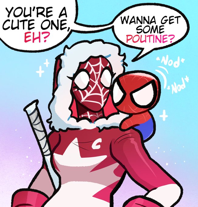I'm Canadian so by law I had to draw this