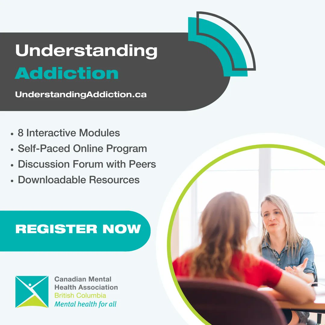 The Understanding Addiction online course seeks to equip non-specialist workers &amp; volunteers with the knowledge, skills, and attitudes to confidently help people facing substance use &amp; addiction challenges.

The program is open until June 20 — register now buff.ly/3KtYcNF