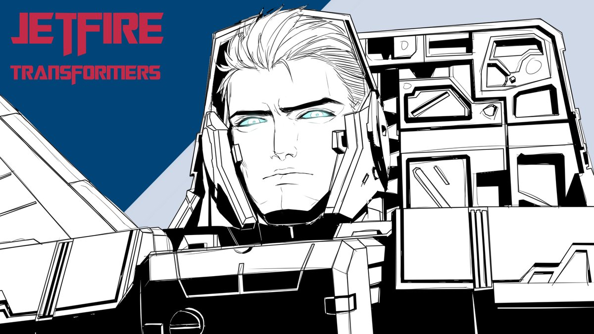 A human Skyfire from "War for Cybertron" I drew lone time ago.
#Transformers