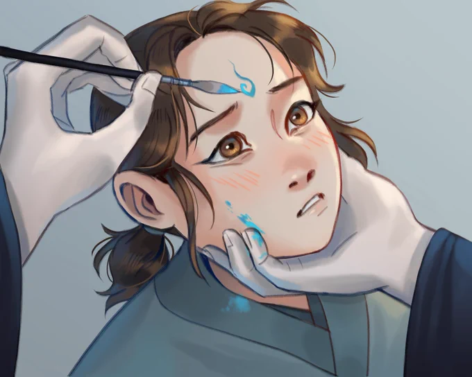 This moshang one still gives me butterflies, they're so tender!! 