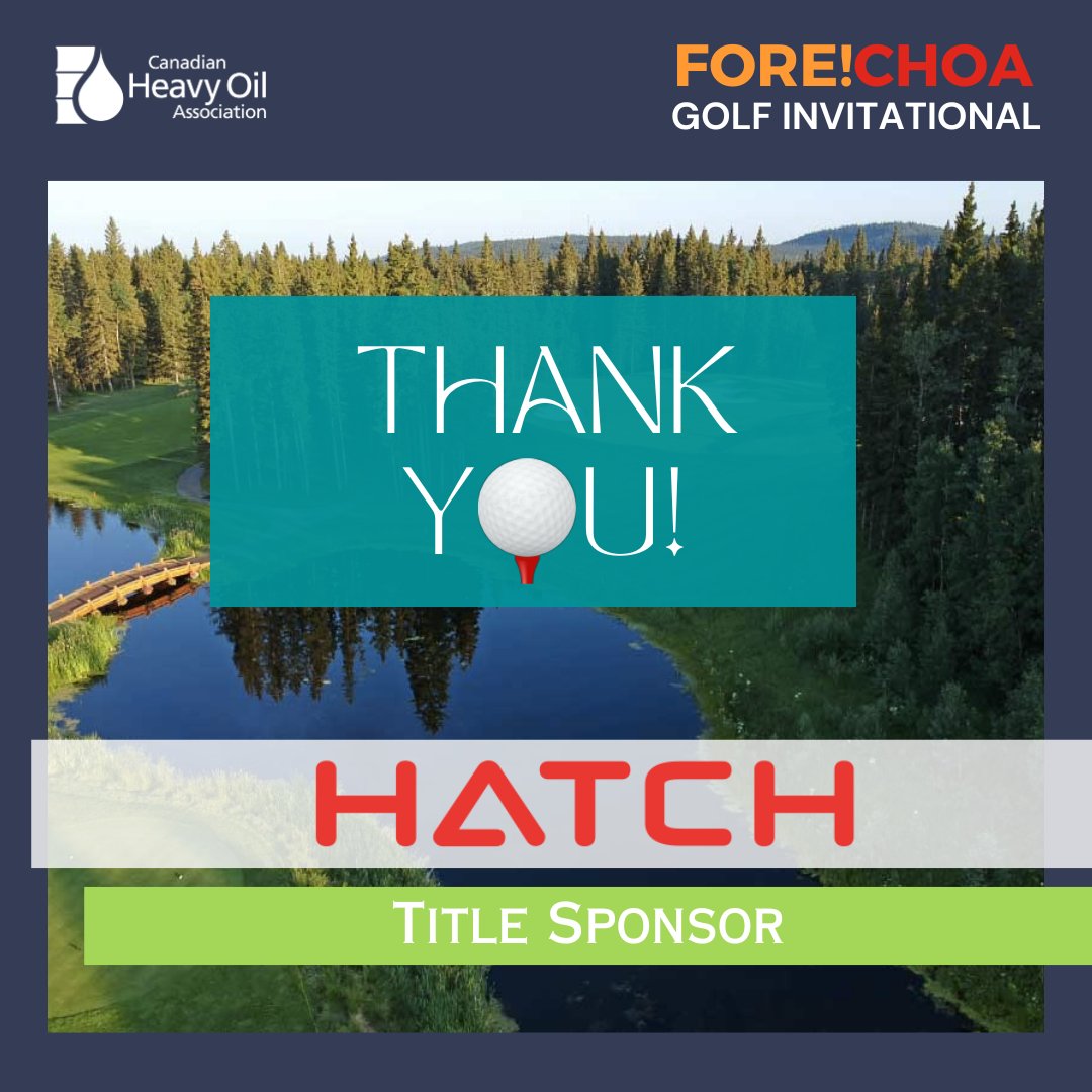 We are days away from the annual FORE!CHOA Golf Invitational and are thrilled to shine a spotlight on our incredible Title Sponsor Hatch.   

With YOUR vital support, we are able to provide such fantastic golf experience for the CHOA Community.