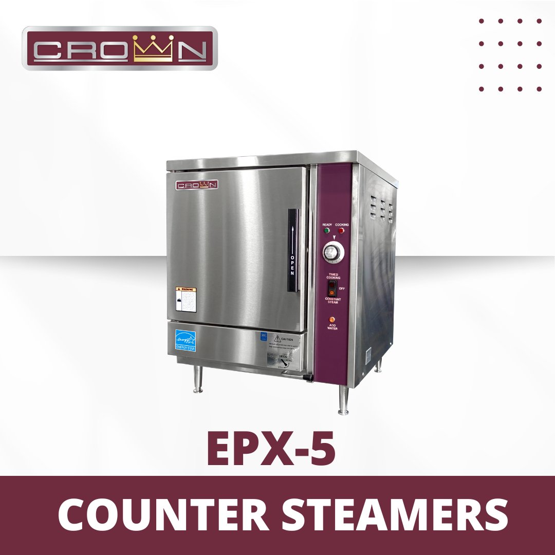 Crown counter steamers are now available with unbelievably short lead times! Get ready to steam your way to perfection faster than ever before. Don't miss out on this opportunity to elevate your culinary game with our top-notch steamers. Contact your dealer today!