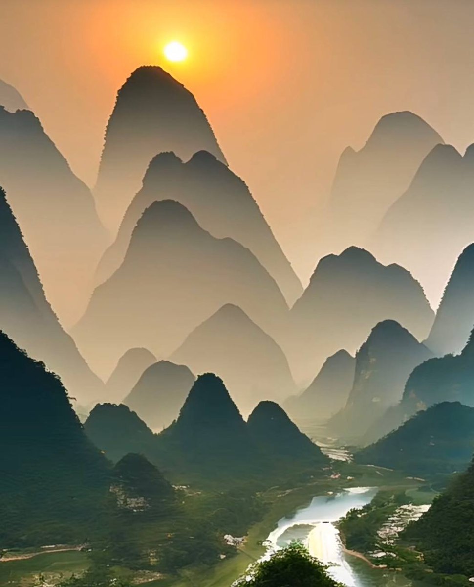 LI1878's tweet photo. The mountains and rivers of Guilin are the best in the world and worth visiting https://t.co/t0RDZKecpj