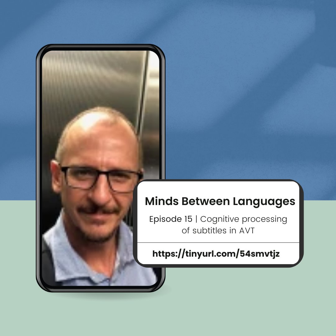 AdolfoMGarcia's tweet photo. #MindsBetweenLanguages 15. Discussing cognitive load of subtitles with Jan-Louis Kruger. Episode led by @ac_gieshoff and @NatPavlovicZG. https://t.co/z1sXOcPwmq

@TRECnetwork @CNCUdeSA @UsachFAHU @GBHI_Fellows @atlanticfellows @include_network @LACCD9 @ReDLat_Dementia @gerochile https://t.co/3jgqR9vu1v