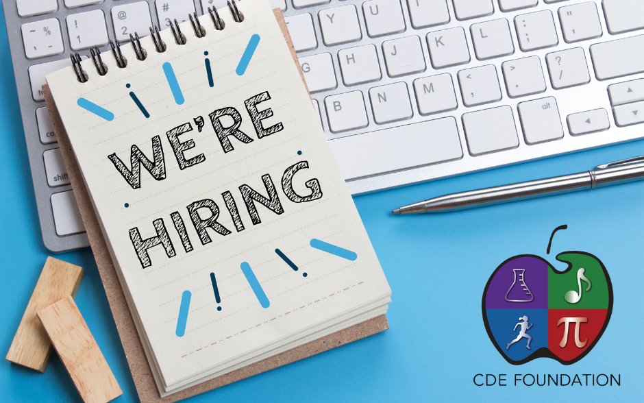 Our team is looking for a Program Coordinator! This position will provide administrative &amp; programmatic support to Program Directors of our three key initiatives. Learn more here: cdefoundation.org/program-coordi… #edequity #educationjobs