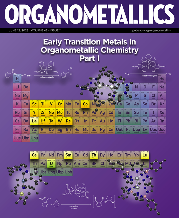 Orgmet_ACS's tweet photo. Another special day for @Orgmet_ACS, we present "Early Transition Metals in Organometallic Chemistry" (Part 1!) illustrating the rich and diverse chemistry of electropositive metals, https://t.co/nonw4LxgDp. Thanks to @beweries_LIKAT, T. K. Panda, @CortnieRoberts
, H.Tsurugi. https://t.co/ZMv6mLmDOF