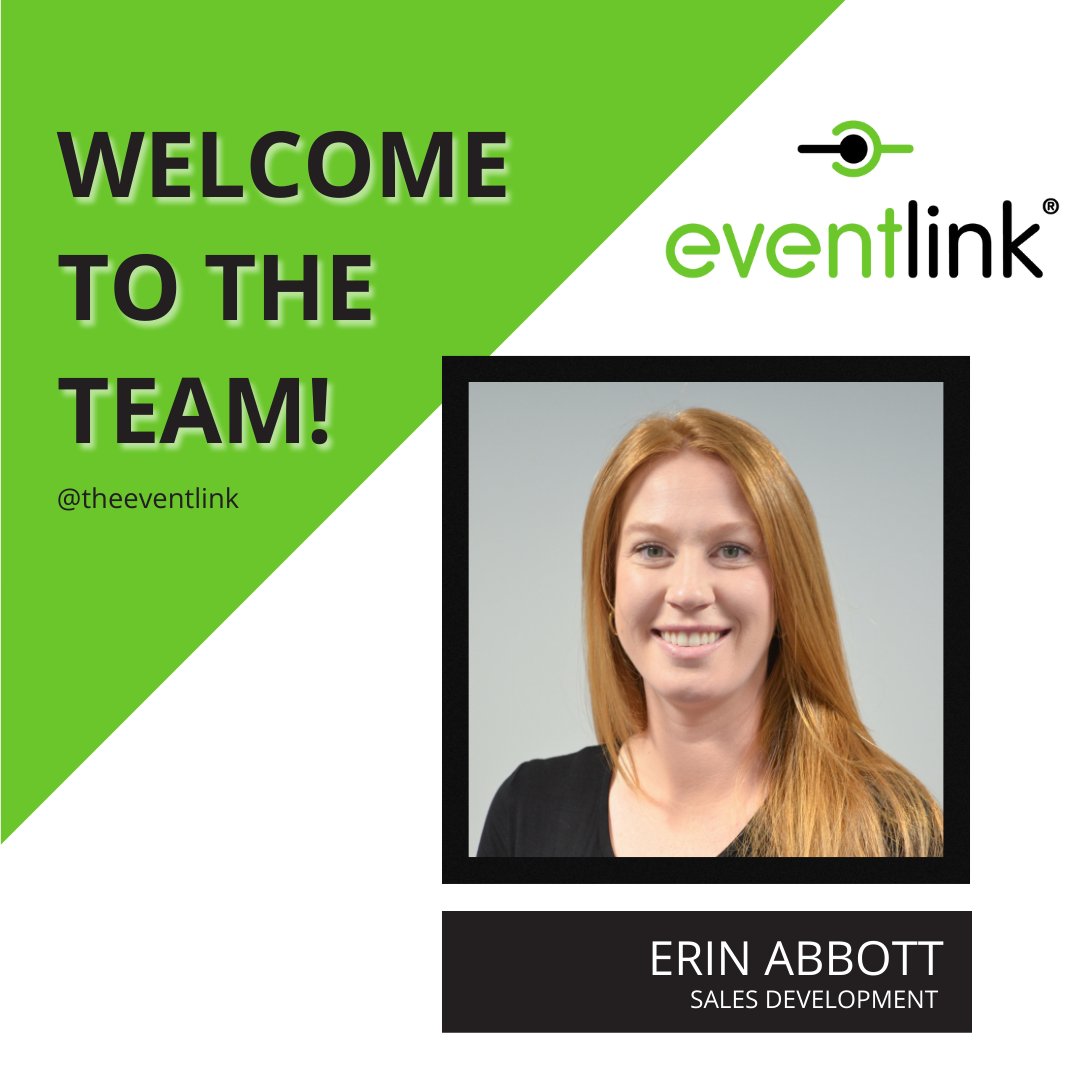 TheEventlink's tweet photo. ๐ We're thrilled to welcome Erin Abbott to our Sales Development team! We're looking forward to even greater success and innovation in delivering exceptional event experiences with her on our team. Welcome aboard, Erin!
#Eventlink #OneSpot https://t.co/AdbM1Ifiup