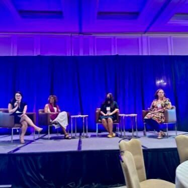 MomsRising's tweet photo. We attended the @USbreastfeeding #NBCC23 Celebrations with the first in-person convening in years & celebrations of the #PUMPAct! Learn more workplace protections for pregnant, pumping, lactating, breastfeeding, & chestfeeding workers https://t.co/7rzAxon89P! #USBCconference https://t.co/CO1apOKf83