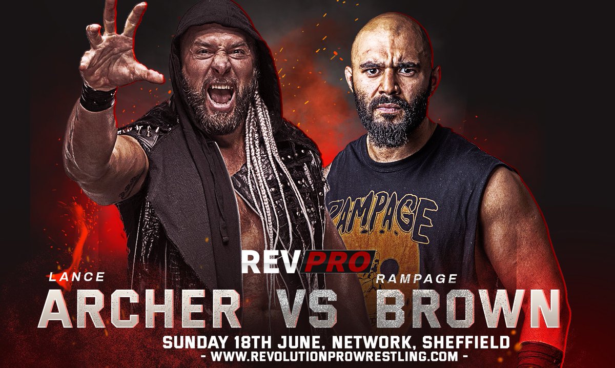 LanceHoyt's tweet photo. This weekend back in the UK 🇬🇧!  Ya favorite Monster comes back across the pond to plunder @RevProUK https://t.co/jFYGeAQX6u