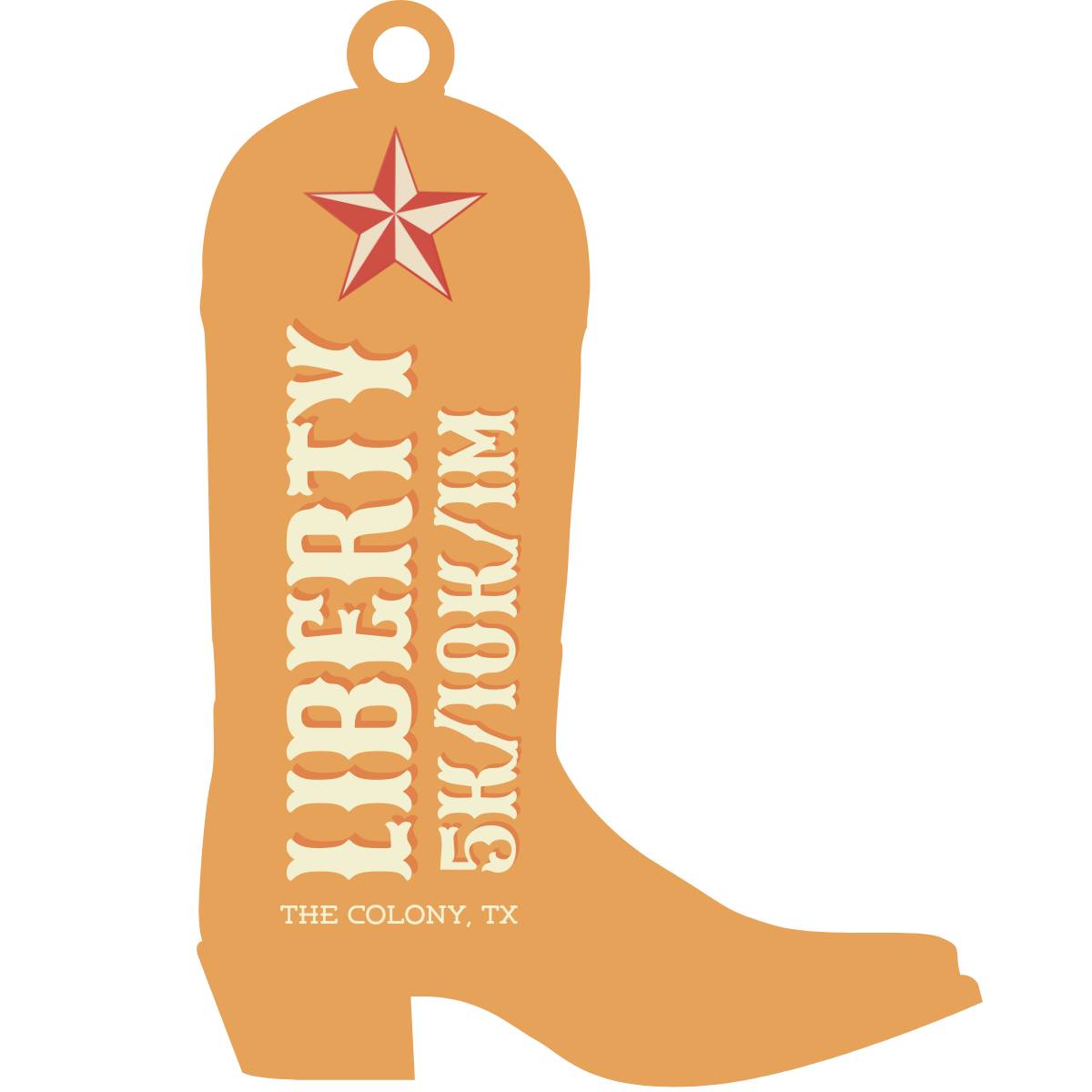 TheColonyTexas's tweet photo. Yee-haw! Don’t forget to register for the Liberty 5K/10K/1M, Saturday, July 1, at Stewart Creek Park! All finishers will get a cowboy boot medal. Go to https://t.co/zHrrYuYuPB to get registered today! #PlayTC https://t.co/fd1xLJrjnh