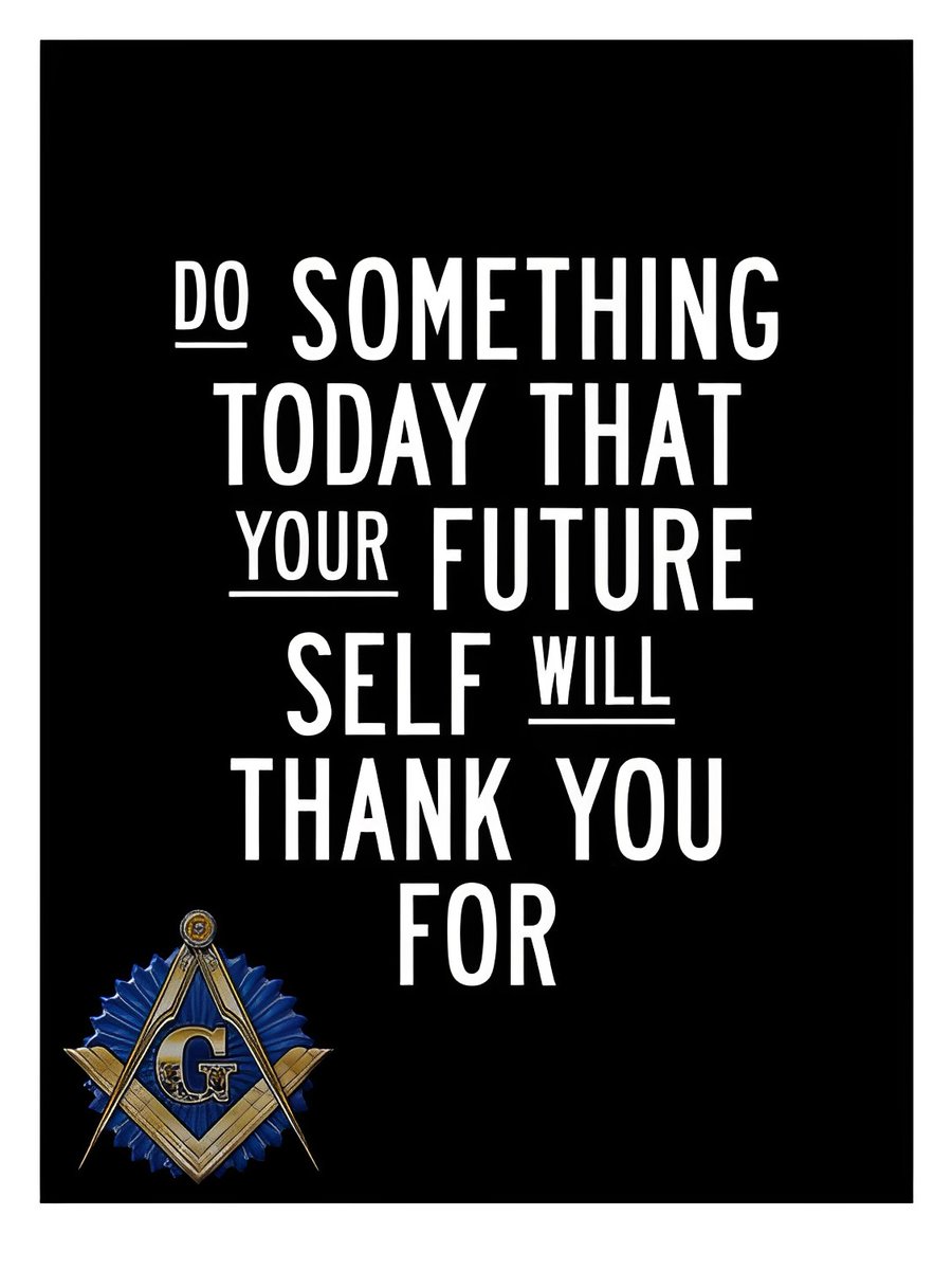 Freemasonry Network on Twitter "Do something today that... ___ 