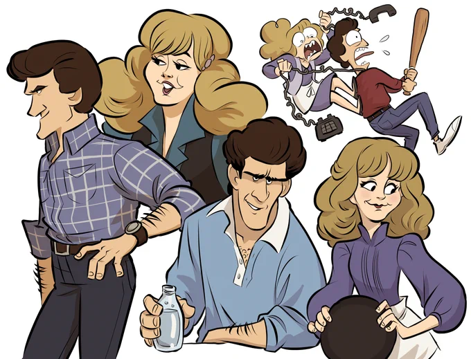 Sam and Diane from Cheers