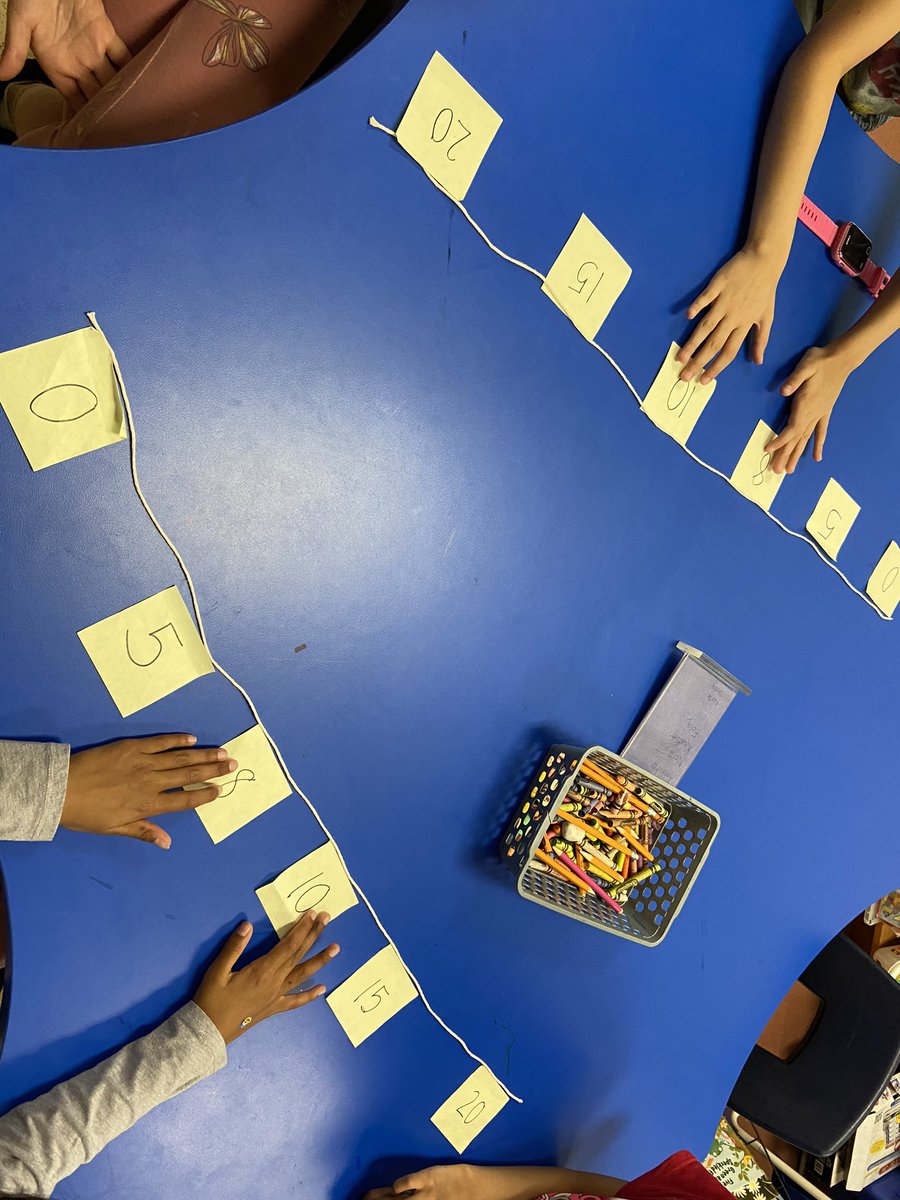 perosevicl's tweet photo. We enjoyed a visit from the chicks, to tie in our learning about lifecycles. We reviewed place value and explored numberless number lines. We prepared painted art for our Eric Carle art. https://t.co/WjqEzmCs06