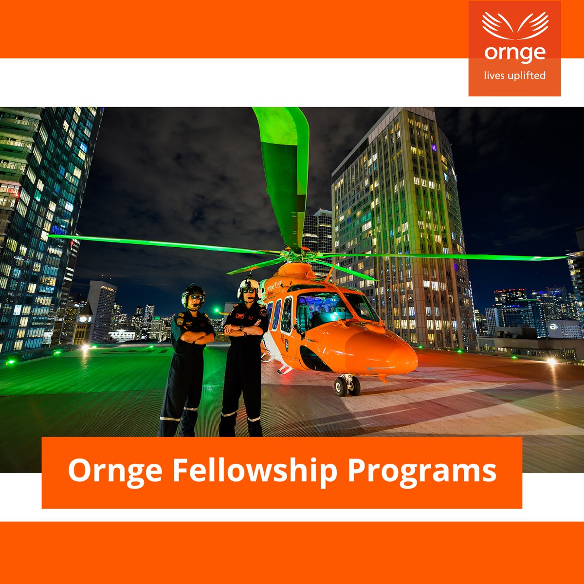 📚 Explore Ornge's Fellowship opportunities:
1️⃣ Fellowship 
2️⃣ Advanced Learning
3️⃣ Electives - 4-week observership
4️⃣ Partnership - Focus on health equity in remote areas
5️⃣ Other - Global collaborations in critical care transport

More info: ornge.ca/fellowship2022