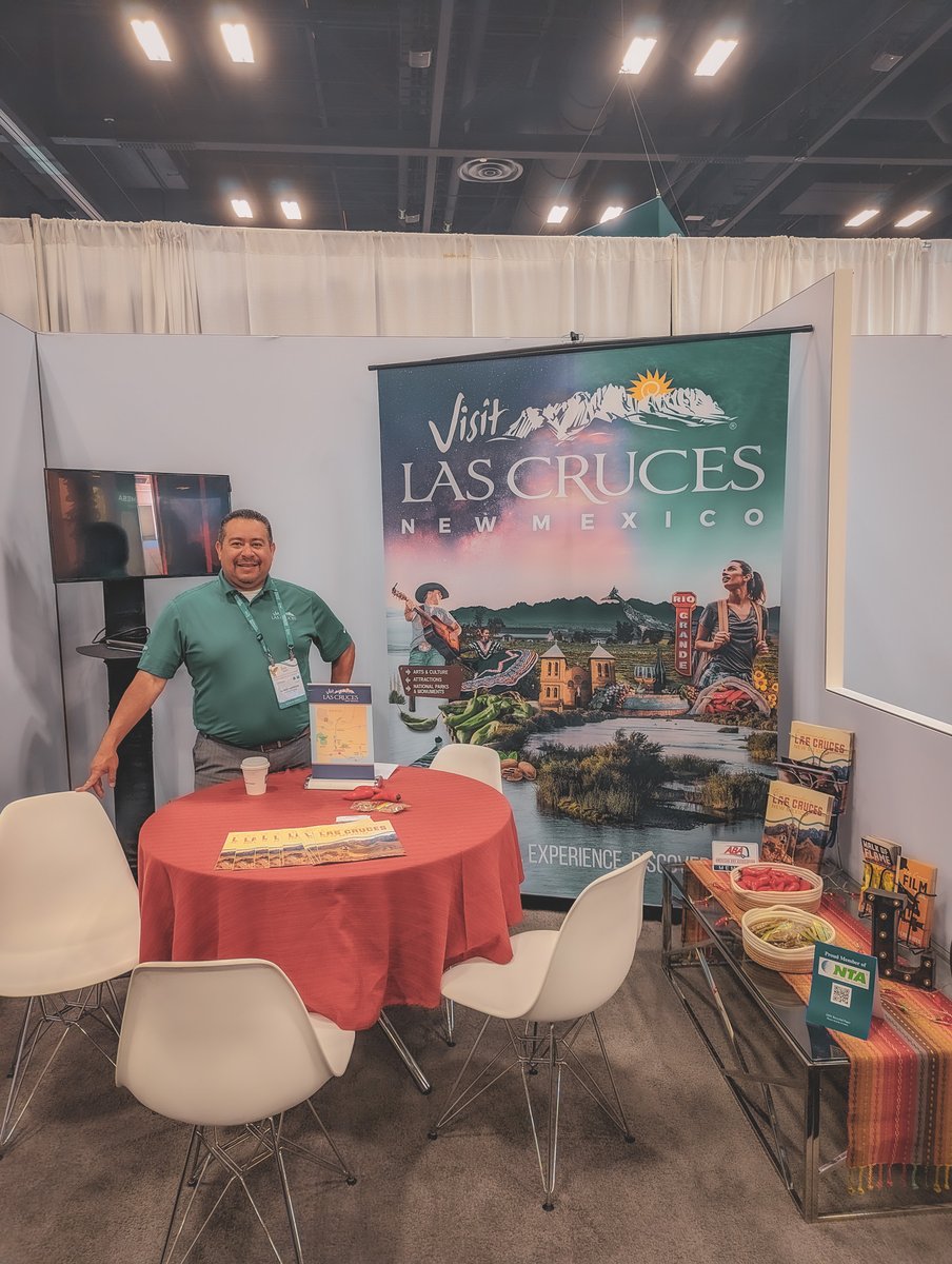 NMtourism's tweet photo. A couple weeks ago, members of the New Mexico Tourism Department traveled to San Antonio for IPW for the first time since 2019 where the team hosted over 100 meetings with international travel buyers, writers and more. https://t.co/6jriYrIN5p