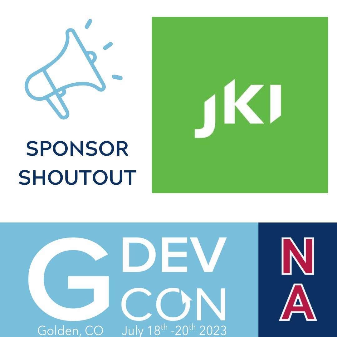 gdevconna's tweet photo. Huge thank you to our returning sponsor JKI!
At JKI, we help scientists and engineers get their innovative high-tech products to market fast! We also build and share tools to enable LabVIEW developers to run their G code anywhere #gdevconna #labview #labviewcon #labviewtraining https://t.co/fAvAitSXDb