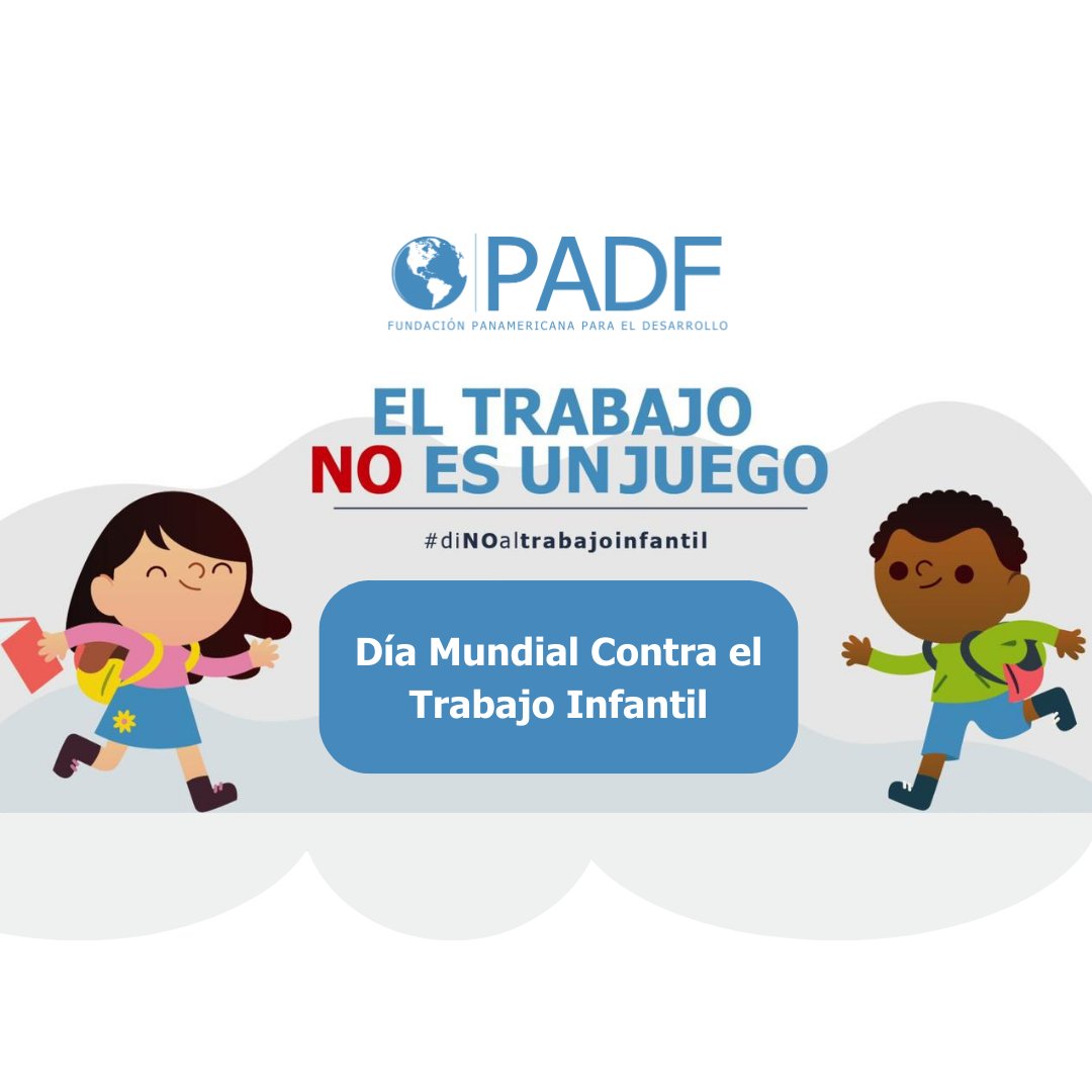 PADFespanol's tweet photo. En el Día Mundial contra el Trabajo Infantil, reconocemos la fuerza de la #AcciónColectiva en 🇬🇹🇭🇳🇸🇻 donde juntos, gobiernos, sociedad civil, sector privado, pueblos #indígenas, #garífuna y #afrodescendientes y la cooperación nos unimos para prevenir el #TrabajoInfantil. https://t.co/qj8QKdeCjj