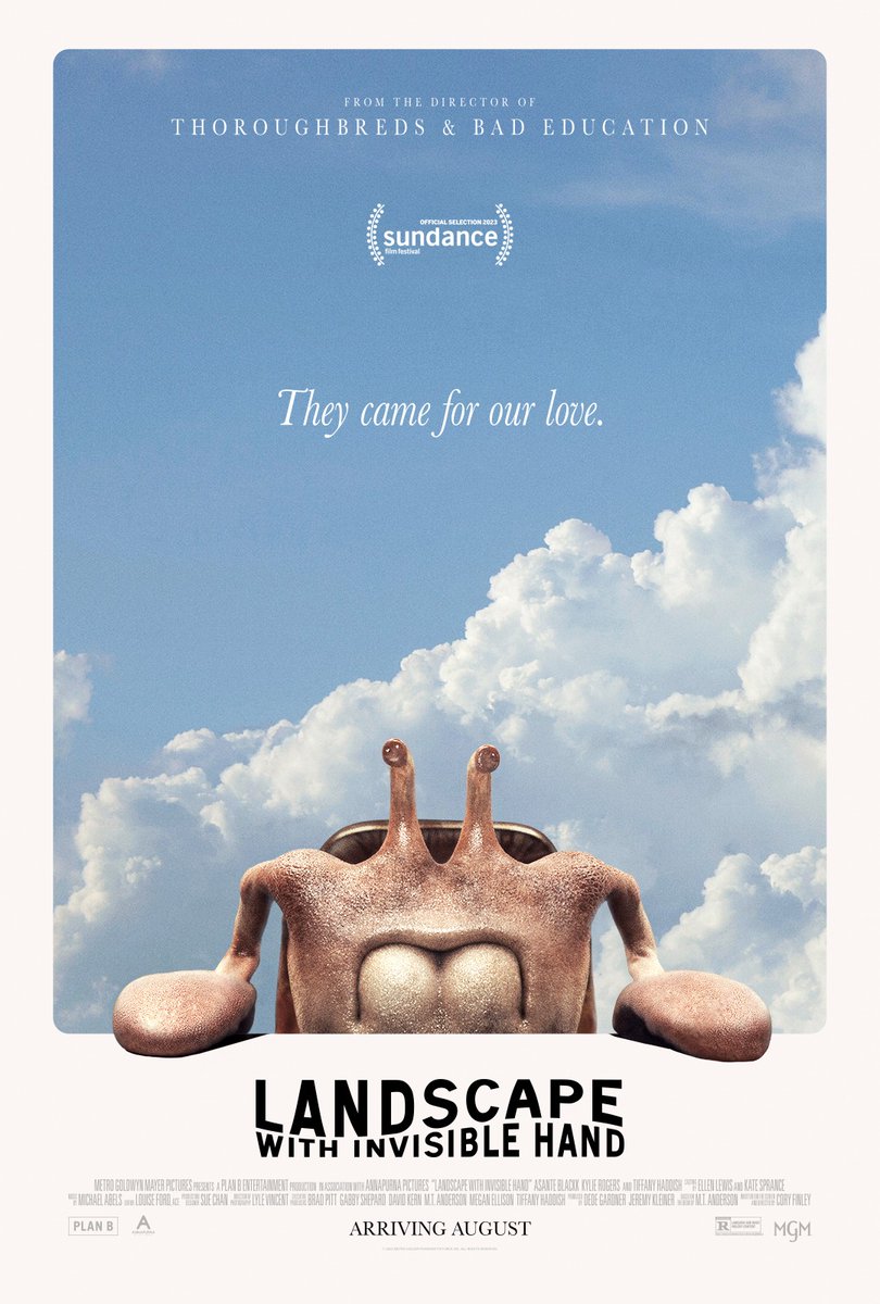 They came for our love. 🛸 See Landscape With Invisible Hand only in theaters this August. #LandscapeMovie
