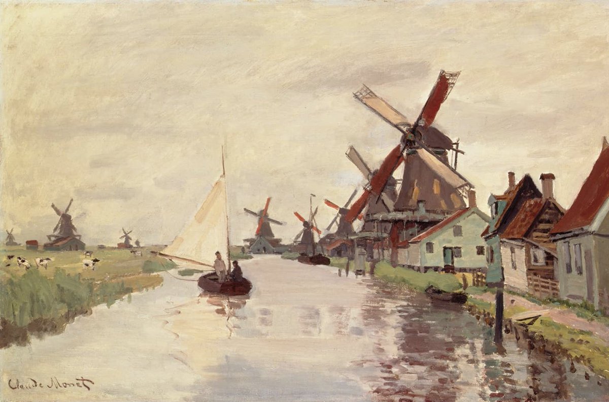 Schon Monet prangerte die Verspargelung der Landschaft an.