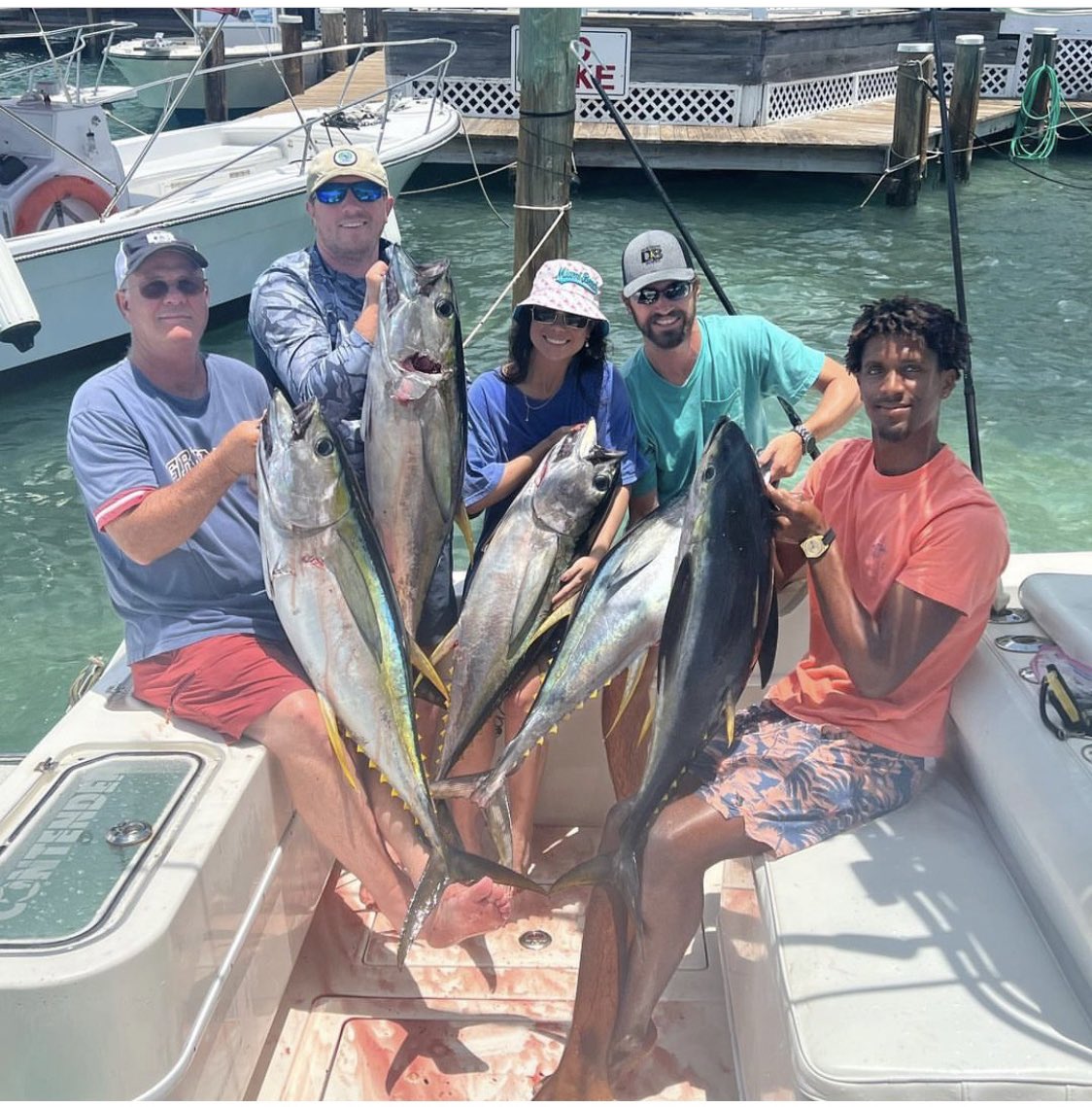 #yellowfintuna bite near #harbourisland 🔥🔥🇧🇸