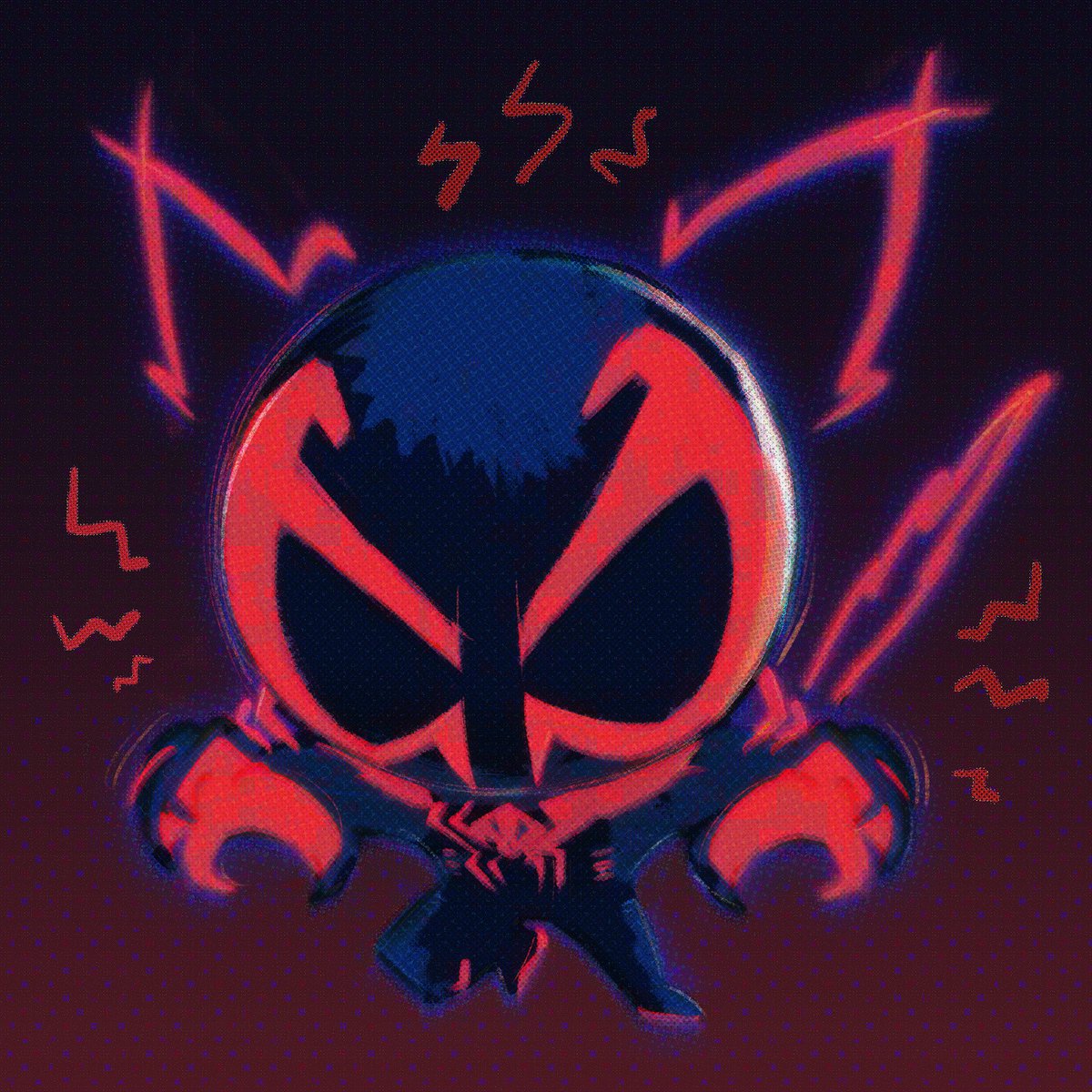 「 #SpiderMan2099 #MIGUELOHARA #AcrossTheS」|🍊ɢᴀɪᴛᴏのイラスト