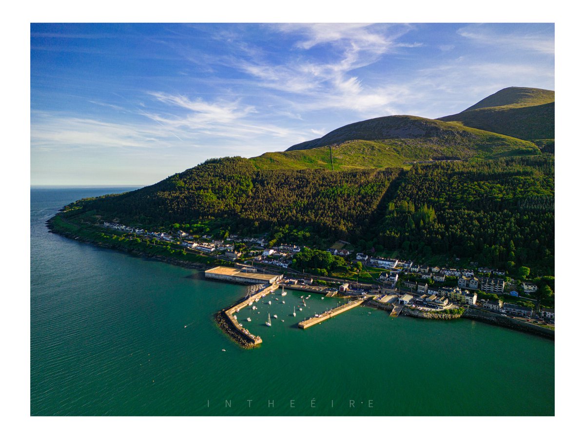 Is there another harbour in Ireland with a more picturesque back drop? 😍 The Mournes with Slieve Donard (the 7th highest peak in Ireland) on the right (I think! 👀). Had some weather that day! ☀️

📍 Newcastle Harbour, Down, Ireland

#landscape #djimini3pro