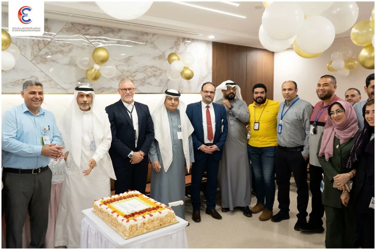 ebgh_med's tweet photo. افتتح الدكتور محمد عرفان - رئيس مجلس الإدارة- اليوم العيادات الجديدة لقسم النساء والولادة في حضور رؤساء الأقسام بالمستشفى
#نتطور_من_أجلكم
#EBGH_med #ebgh #40YearsandCounting https://t.co/J72zq28kVG