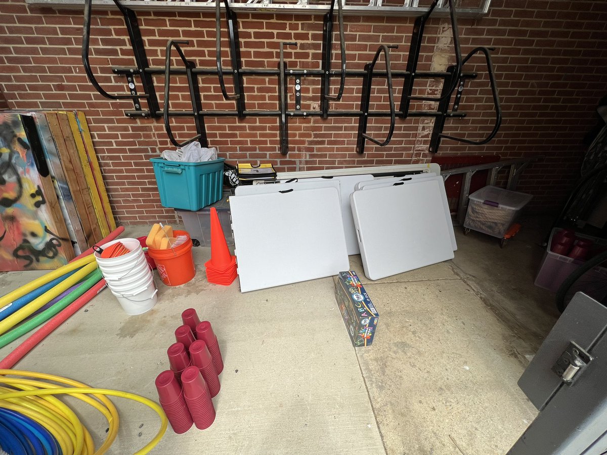 AbingdonPE's tweet photo. Prepped and ready to go for Field Day #PhysEd https://t.co/sASS0O9whR