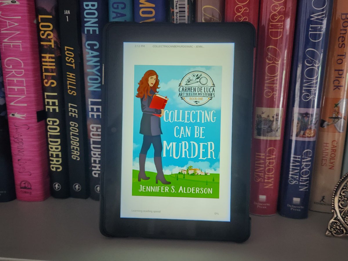 baronessbt1's tweet image. Jen has #finishedreading COLLECTING CAN BE MURDER by @JSAauthor. Sadly, Jen&apos;s collection isn&apos;t as extensive as what Ms. De Luca authenticates. Also, look for her review tomorrow.