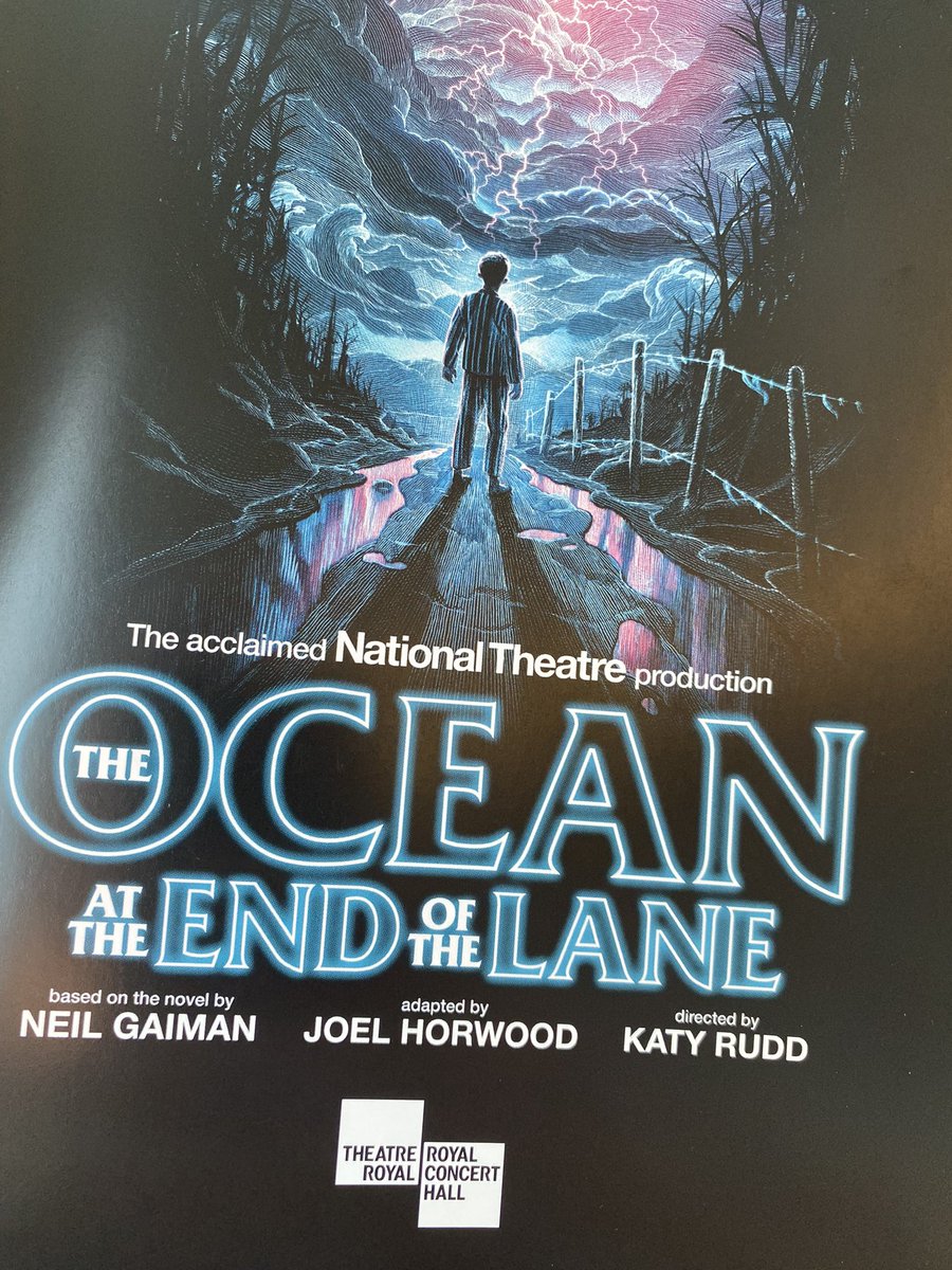 AliDean1975's tweet photo. Went to see @OceanOnStage at @RoyalNottingham on Saturday and still not over it. It’s on until the weekend. Go and see it. @neilhimself wrote the book! https://t.co/mWASnEcFJU