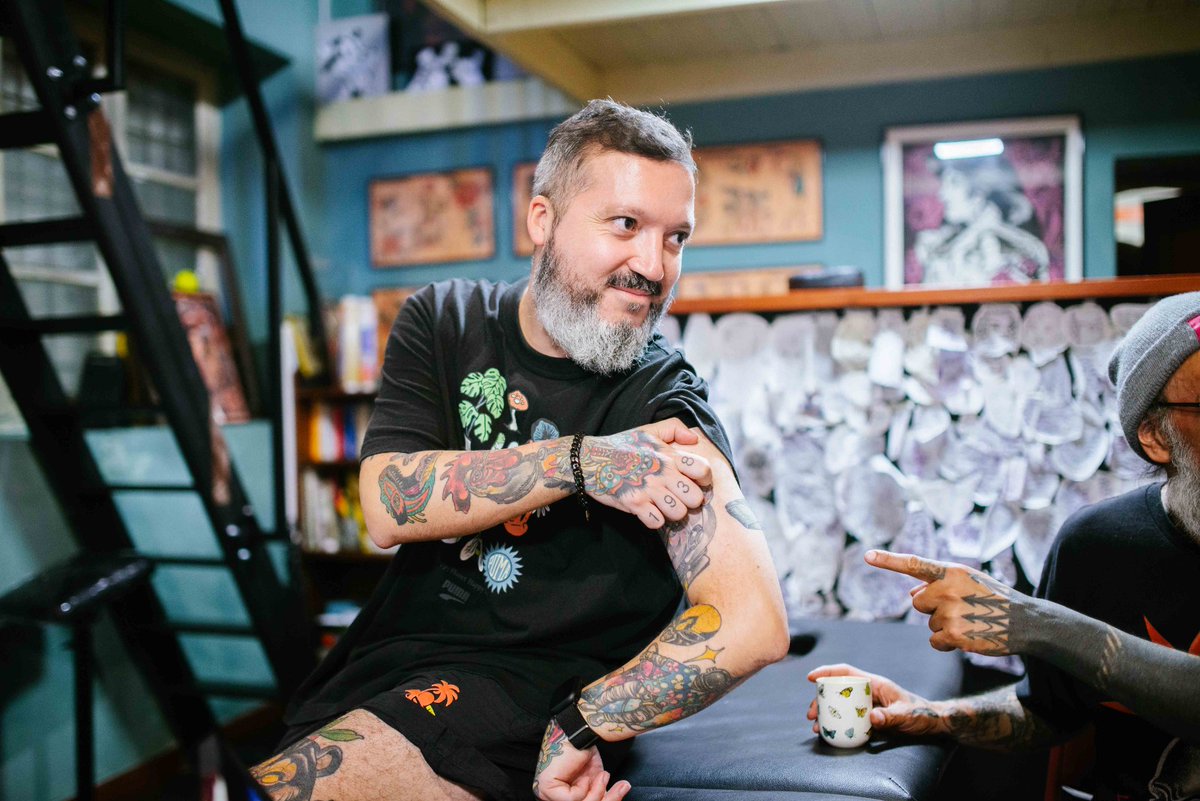 AlmaZen's tweet photo. Algunas postales del ⭐️Flash Day⭐️en #prometimosnollorar #tatuajes #prints https://t.co/BPzSnMQPuN