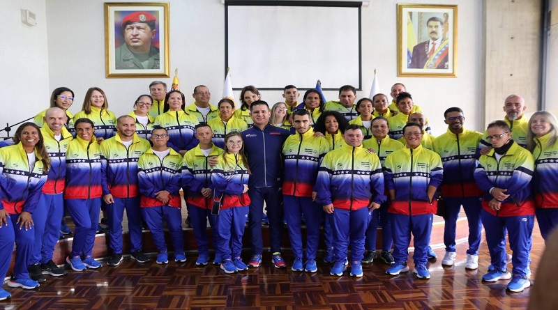 #Deportes🏆 Abanderada selección de Venezuela para las Olimpíadas Especiales Berlín 2023

Más información ⬇️
👁‍🗨tinyurl.com/32de55dx

#Guárico
#VenezuelaGaranteDeLosDDHH
#GuáricoTerritorioDeProgreso