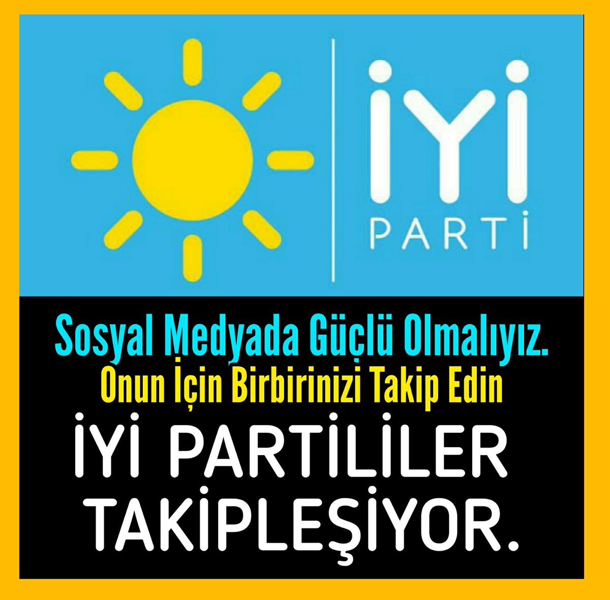 🔴☀
️İYİ PARTİLİLER 
TAKİPLEŞİYOR

✔Beğenen
✔Rt yapan
✔Yorum yapanları
✔<a href="/iyiphaber/">İYİ Haber</a>'i 
✔<a href="/iyiparti/">İYİ Parti</a> 
✔<a href="/meral_aksener/">Meral Akşener</a> 
✔<a href="/korayaydintr/">Koray Aydın</a>
✔<a href="/zorlu77/">Prof.Dr.Kürşad ZORLU</a>
✔<a href="/UmitDikbayir/">Ümit Dikbayır</a>
✔<a href="/avunzileyuksel/">Ünzile Yüksel</a>
✔@12Tubasolmaz 
👉TAKİP ET☝

🚨TROLLERE KARŞI
SOSYAL MEDYA DA  GÜÇLÜ OLMALIYIZ..!
