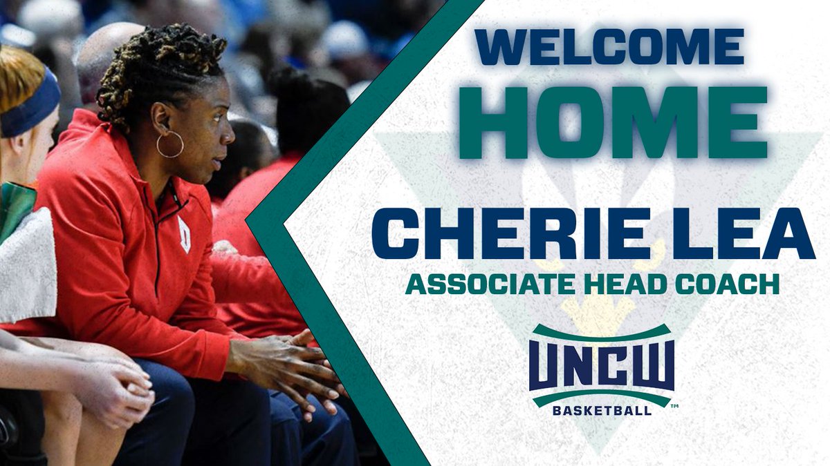 UNCW Women's Basketball (@uncwwbb) on Twitter photo UNCW Athletics Hall of Famer Cherie Lea is returning to her alma mater as Associate Head Coach under @CoachNWoods.
Welcome home, <a href="/CoachCherieLea/">Cherie Lea</a>!
👉 bit.ly/3N3oLJ9
#OurBeachIsBetter UNCW Athletics Hall of Famer Cherie Lea is returning to her alma mater as Associate Head Coach under @CoachNWoods.
Welcome home, <a href="/CoachCherieLea/">Cherie Lea</a>!
👉 bit.ly/3N3oLJ9
#OurBeachIsBetter